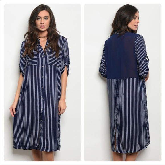 Leshop Shirt Dress - Picture 2 of 3